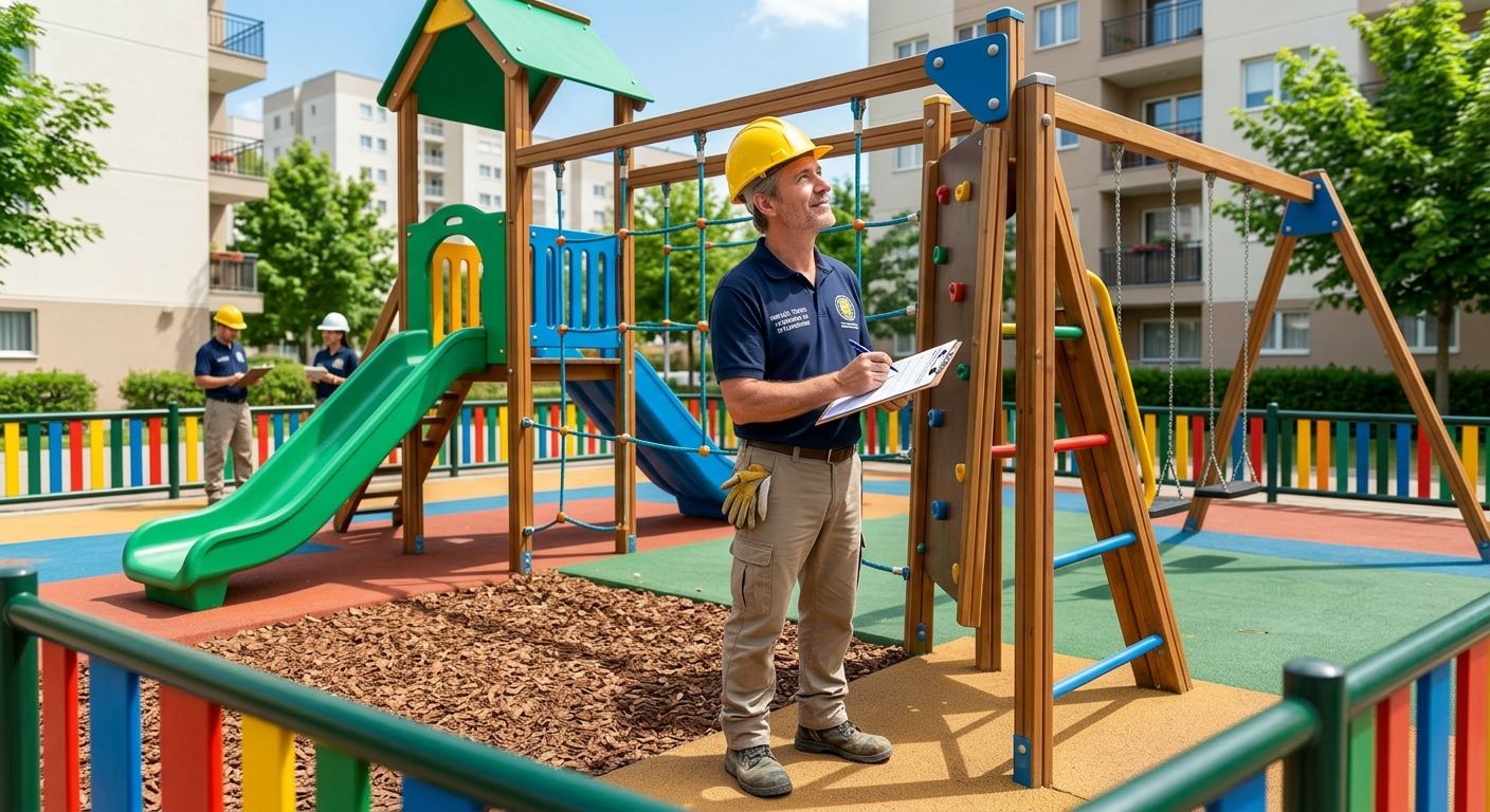 Inspeção de playgrounds