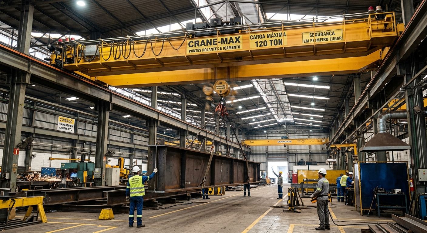 Pontes rolantes e içamento